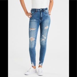New American Eagle Denim x Highest Waist Jegging